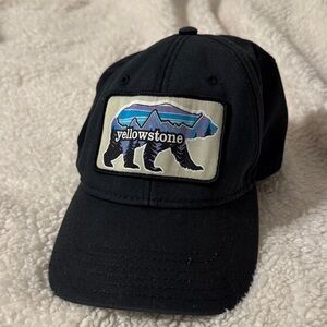 OTTO Black Cap with Yellowstone Bear Patch